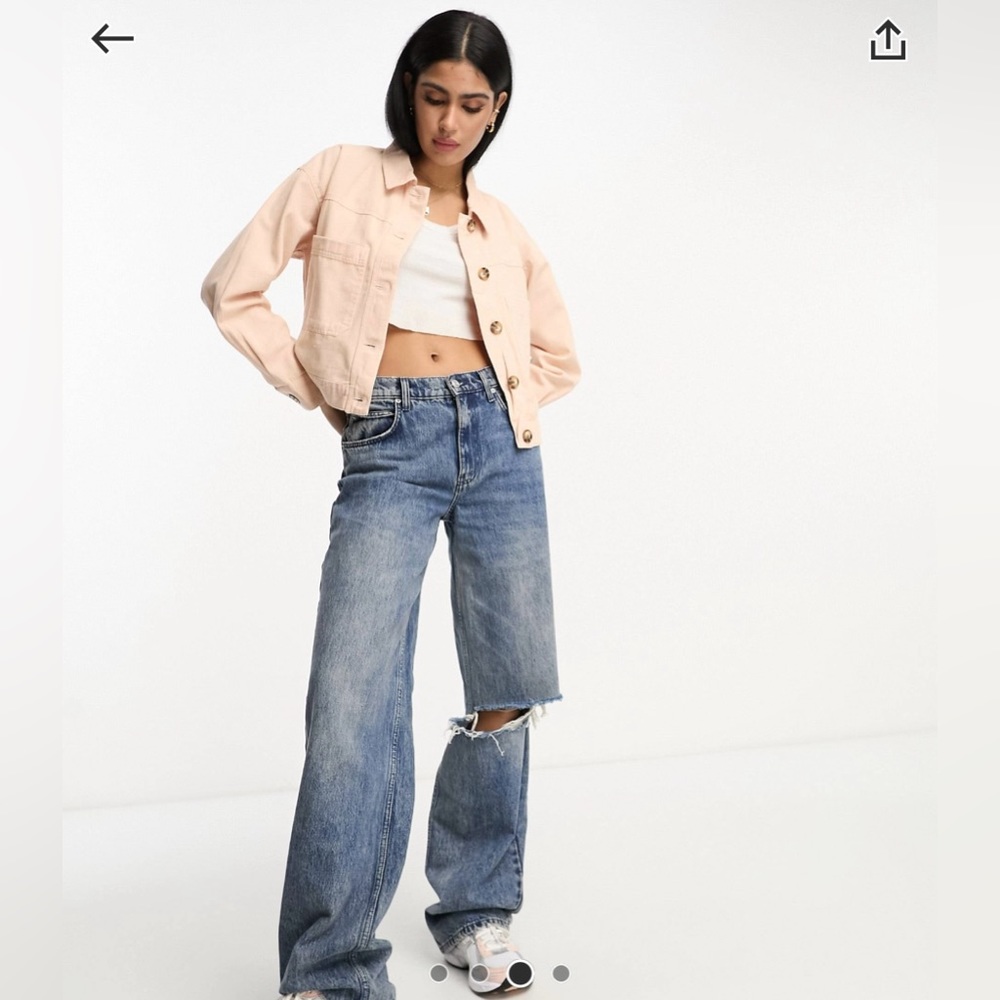 Cropped Jean Jacket
